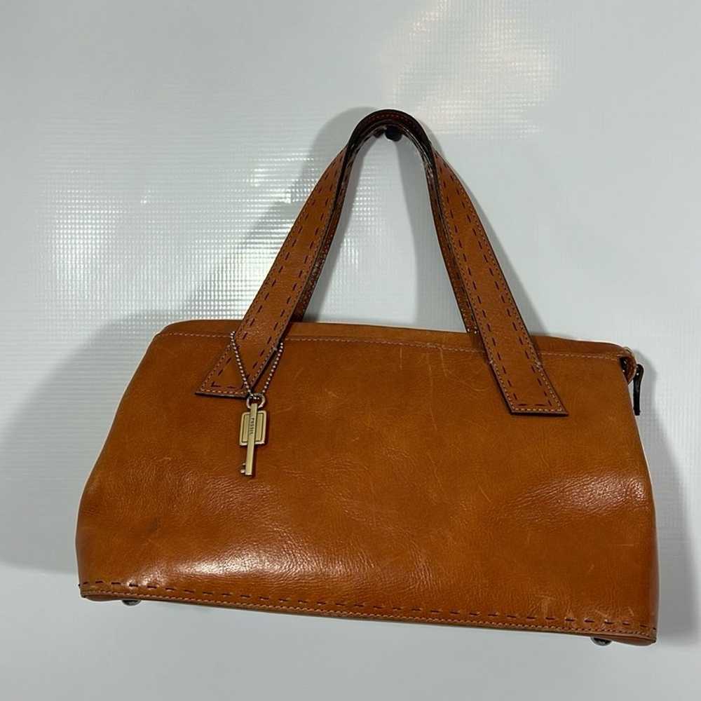 FOSSIL  VINTAGE HANDBAG - image 2