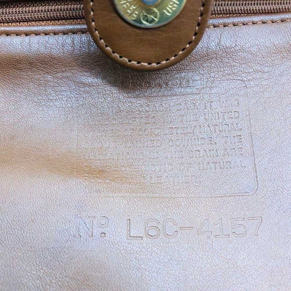 vintage coach leather bag - image 8