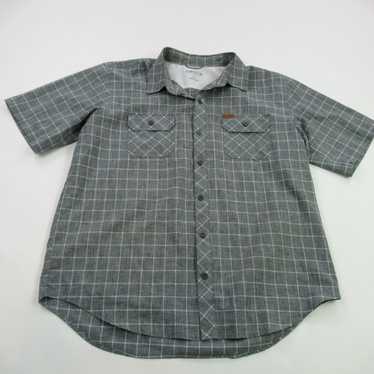 Orvis Orvis Shirt Mens XL Short Sleeve Gray Plaid… - image 1
