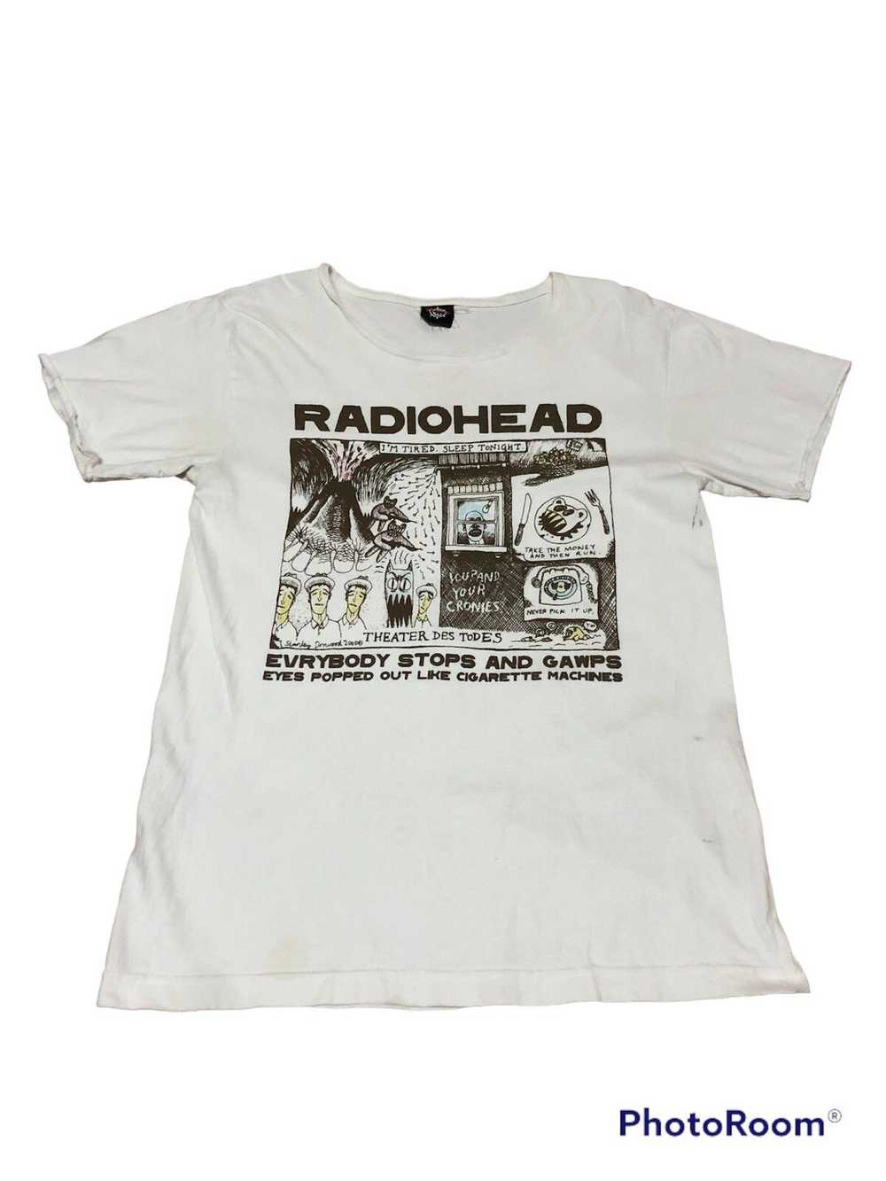 Band Tees × Rare Vintage bootleg Radiohead - image 1