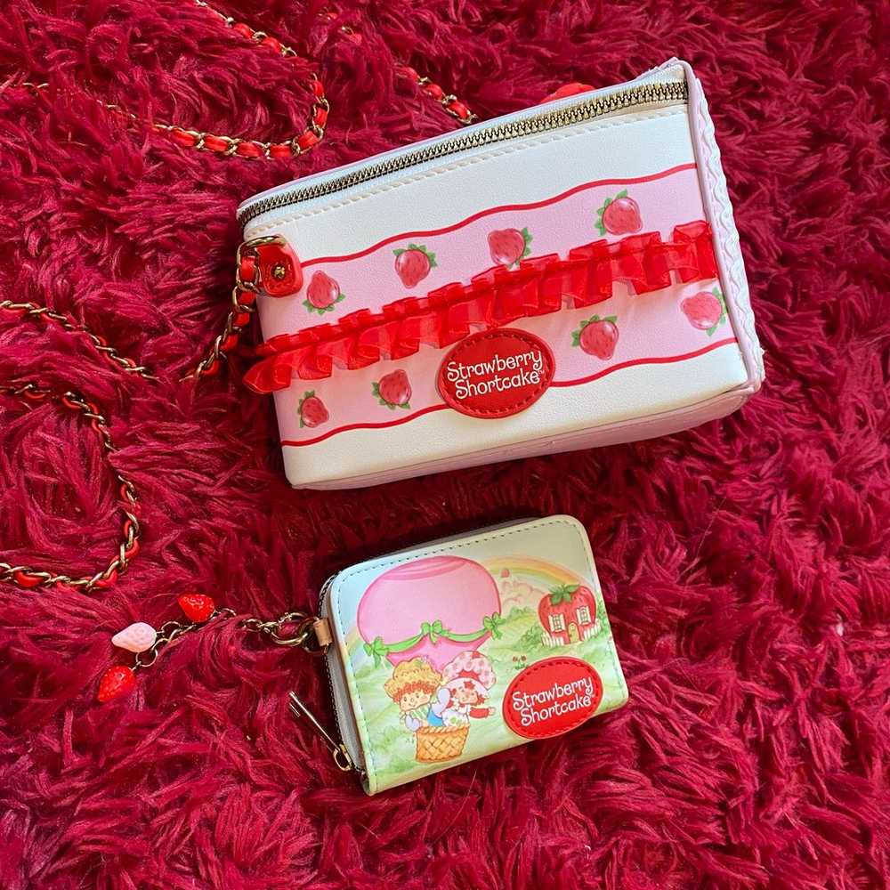strawberry shortcake crossbody bag and wallet bun… - image 3