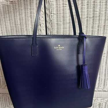 Kate Spade Karla Wright Place Leather Tote - image 1