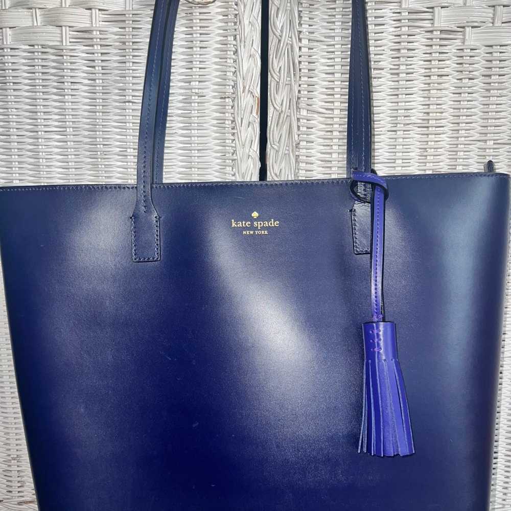 Kate Spade Karla Wright Place Leather Tote - image 7