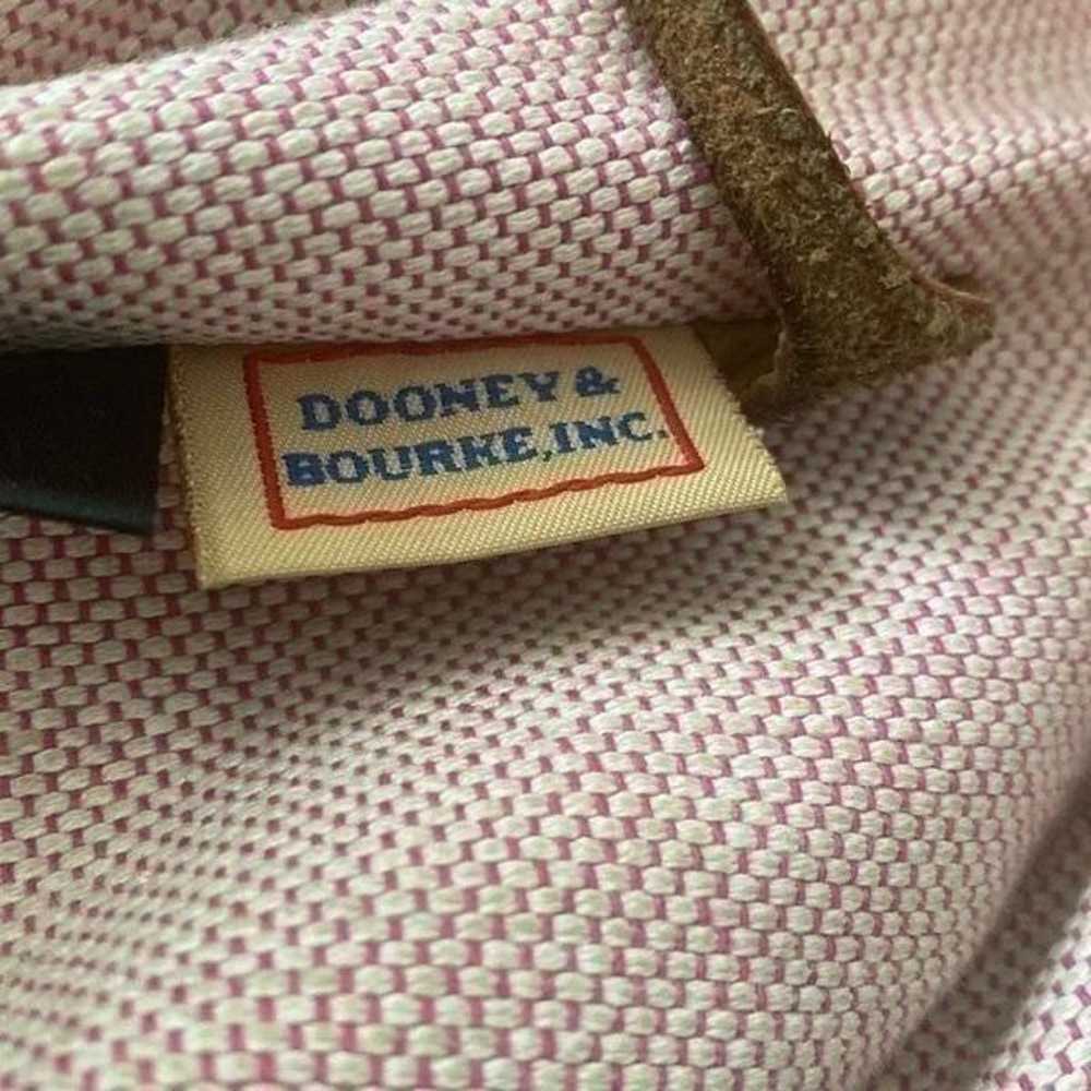 Vintage Dooney & Bourke Carmel Brown Leather Shou… - image 8