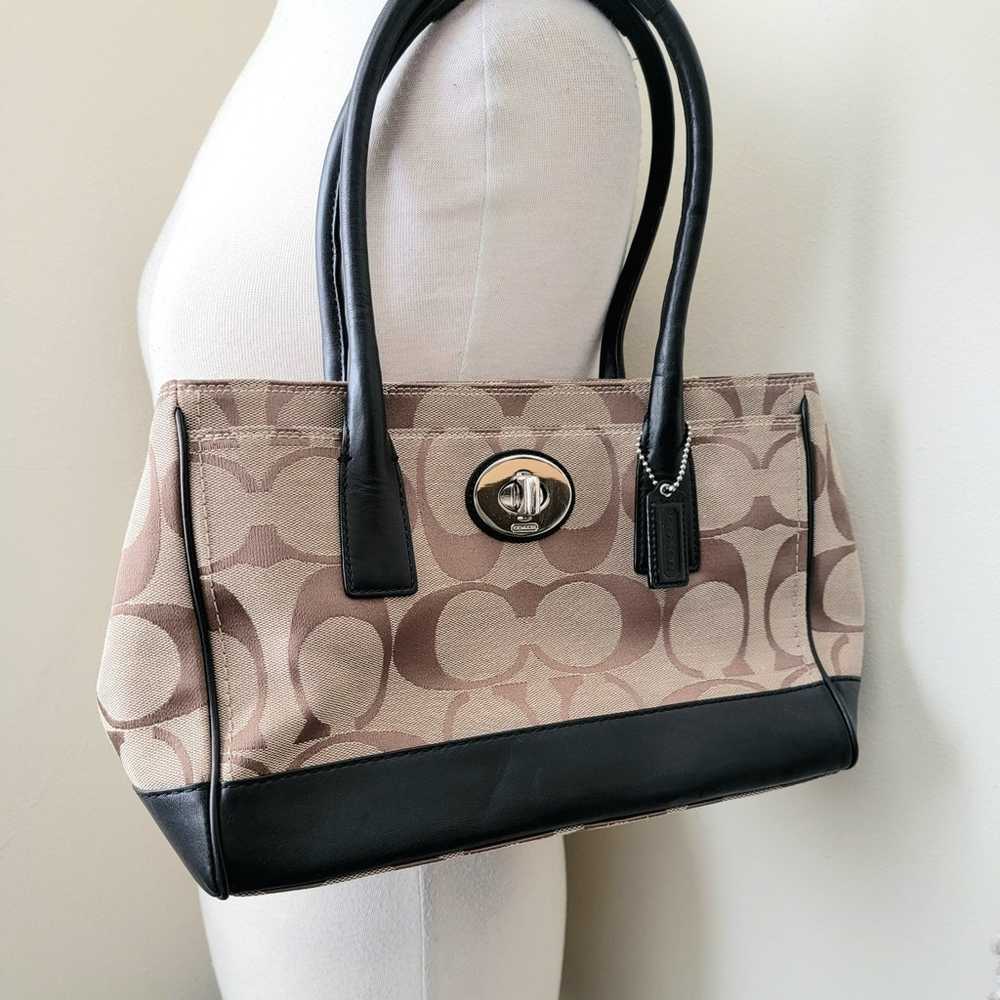 Coach classic turnlock shoulder bag - image 1