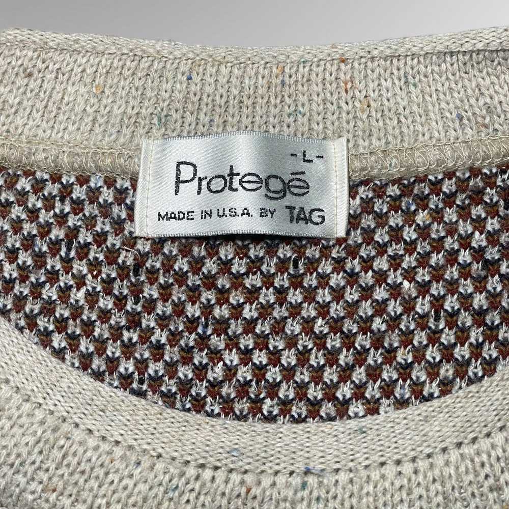 Protege × Vintage Vintage Protege Abstract Knit S… - image 4