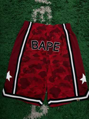 Bape Color Camo Mesh Shorts