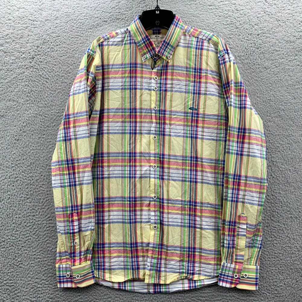 Vintage DARIO BELTRAN Shirt Mens Large Button Up … - image 1