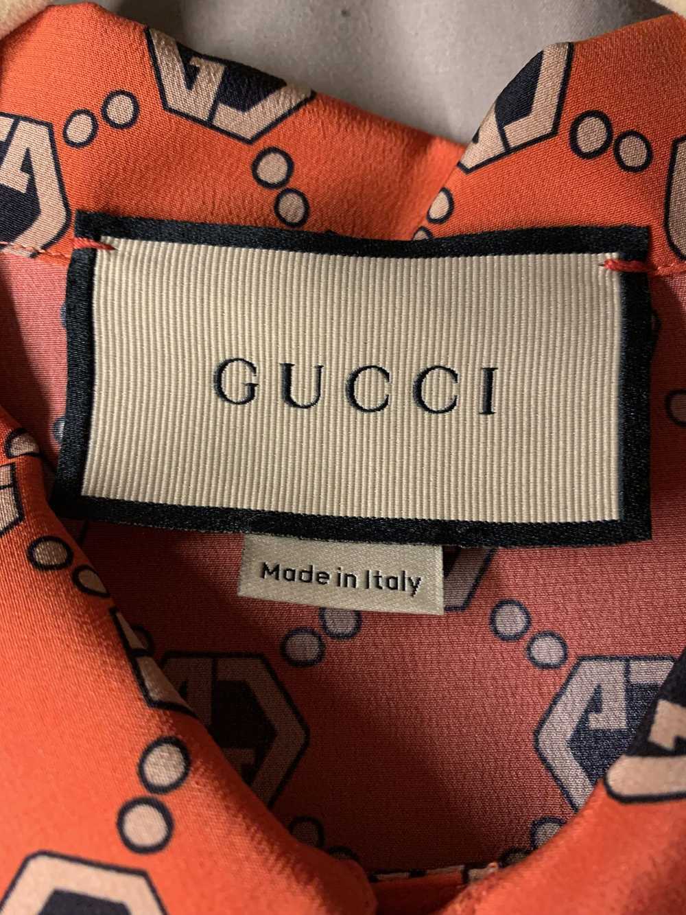 Gucci Silk Monogram Shirt - image 3