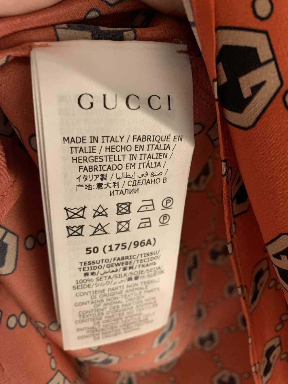 Gucci Silk Monogram Shirt - image 4
