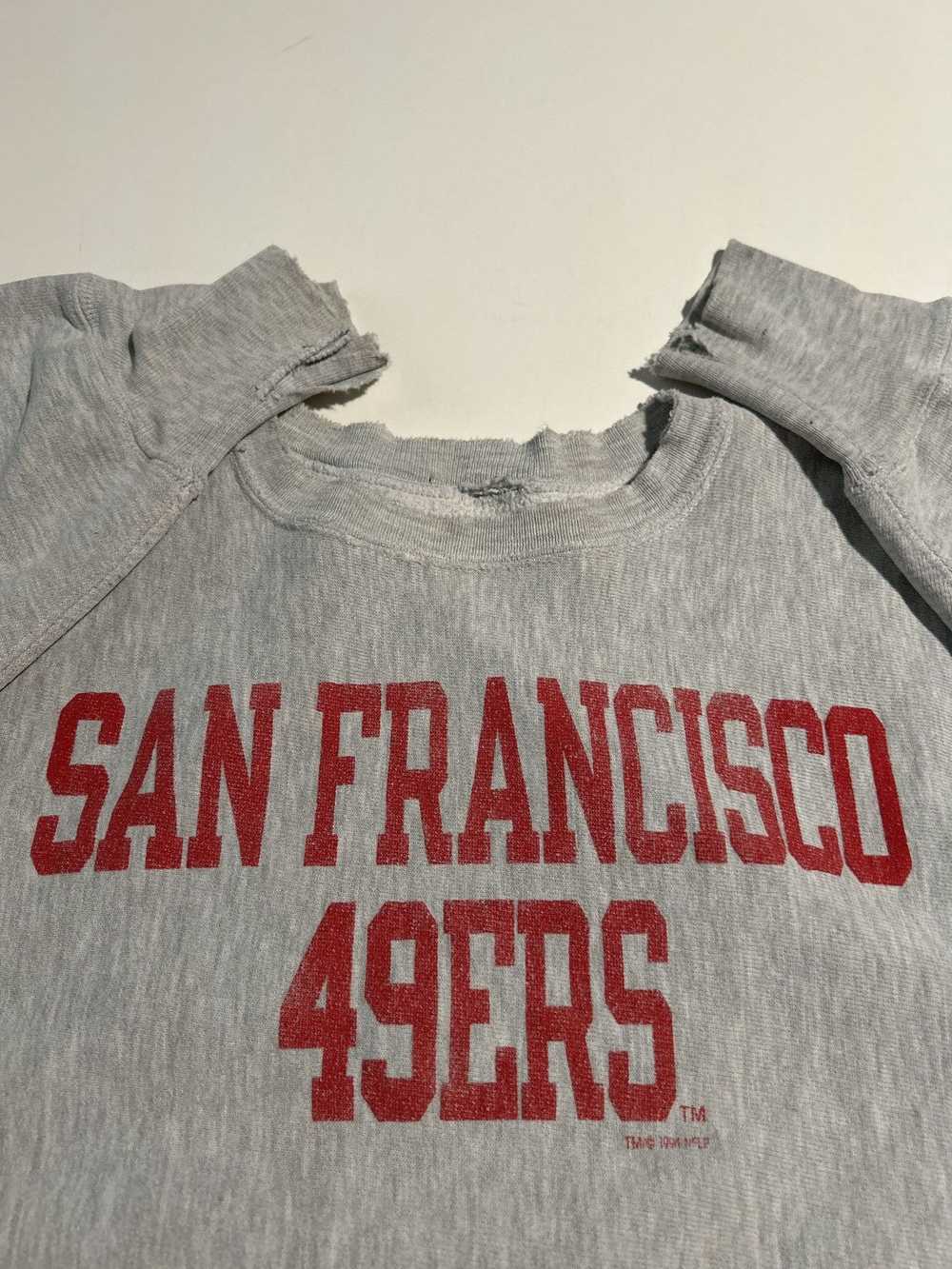 Champion × NFL × Vintage Distressed VTG San Frans… - image 4