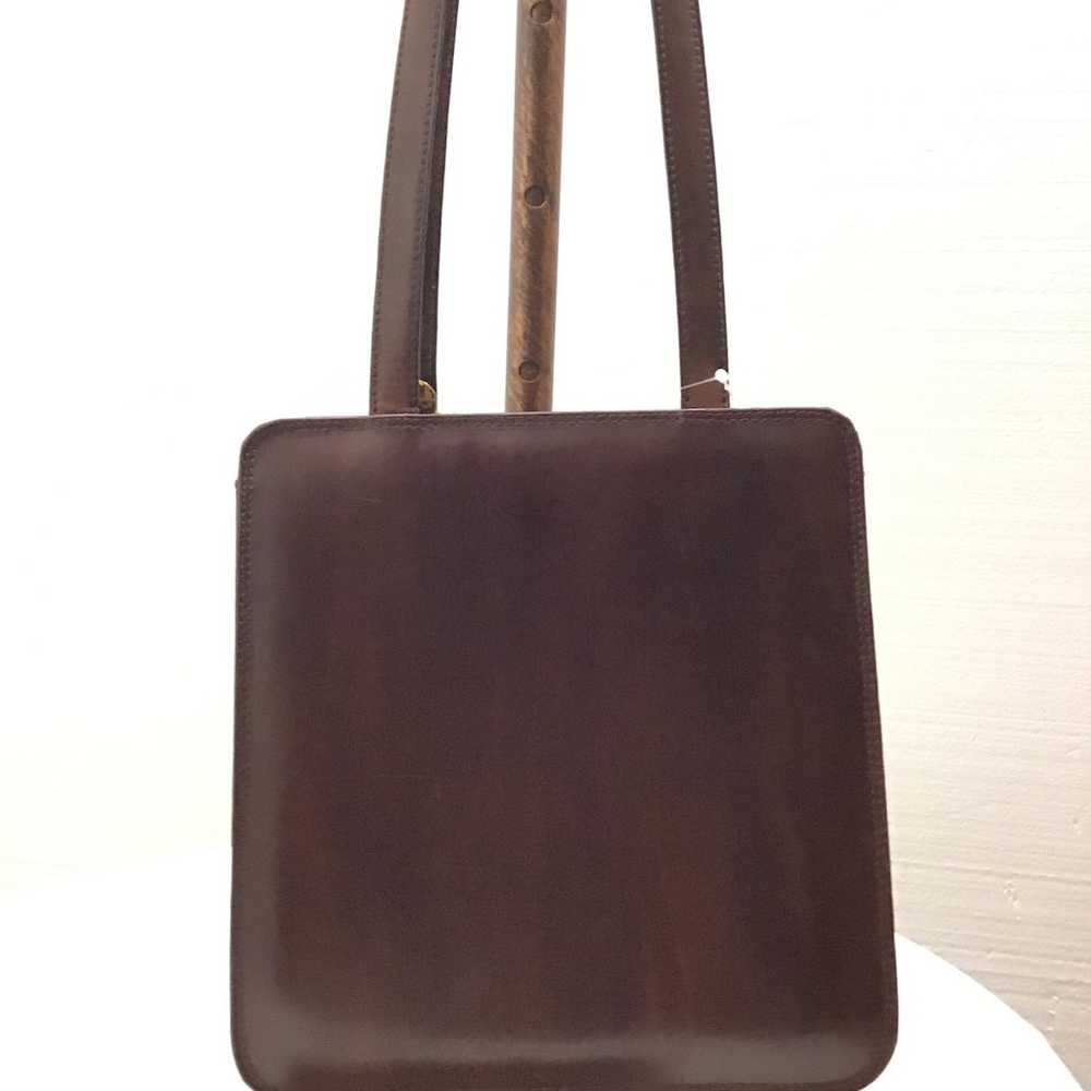 Brown Genuine Leather Simone Firenze Shoulder Bag - image 2