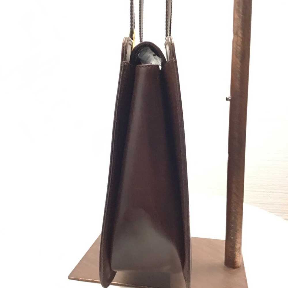 Brown Genuine Leather Simone Firenze Shoulder Bag - image 4
