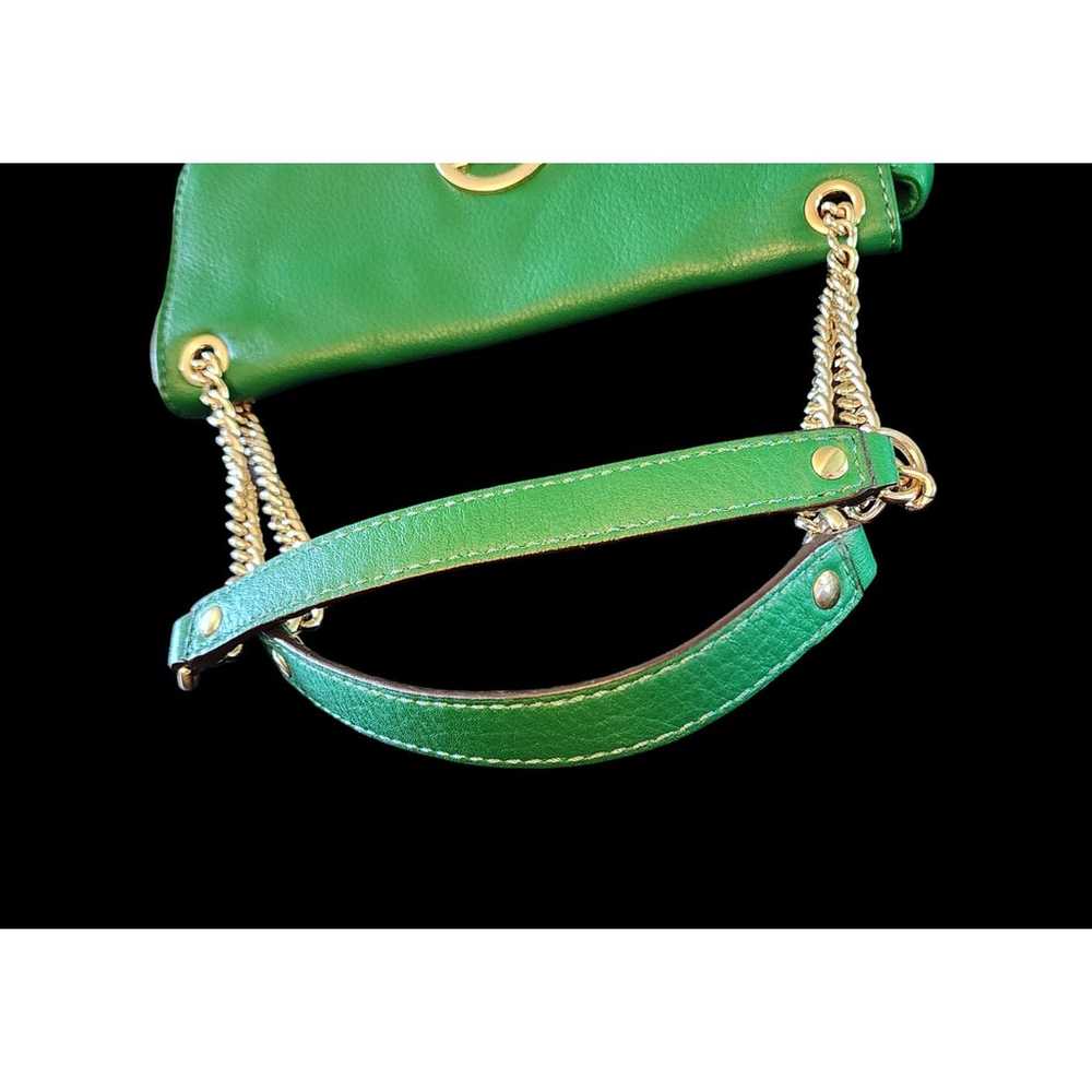Michael Kors Fulton Small Shoulder Flap Bag green… - image 7