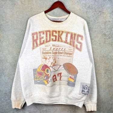 NFL × Vintage Vintage Washington Redskins Sweatsh… - image 1