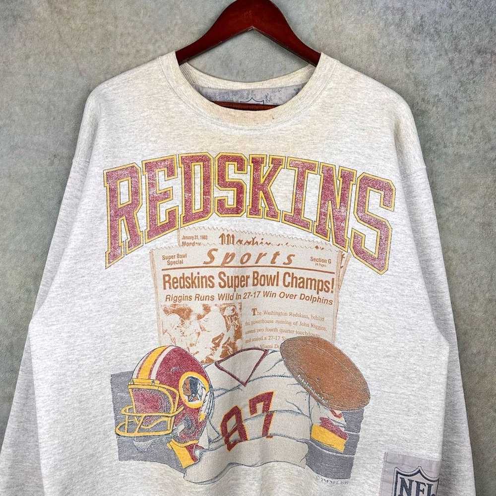 NFL × Vintage Vintage Washington Redskins Sweatsh… - image 2
