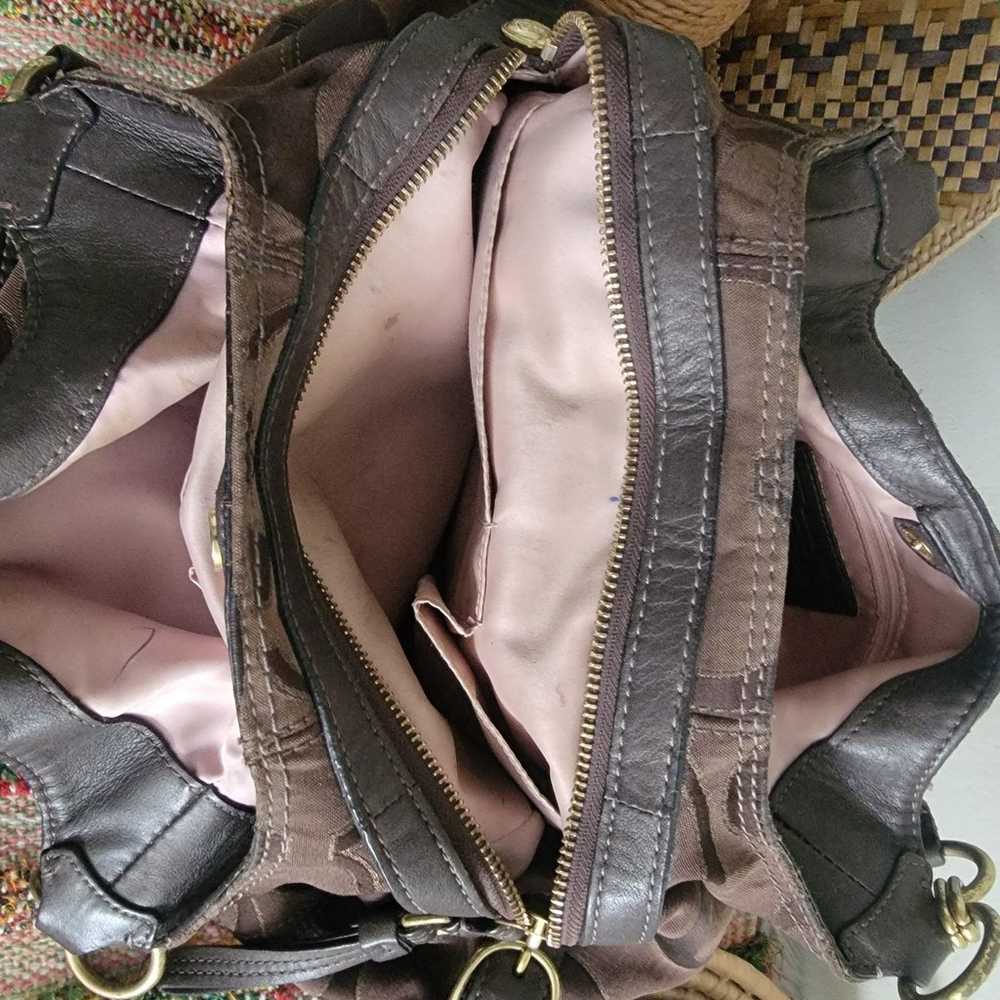 Coach brown hobo shoulder bag purse - image 12