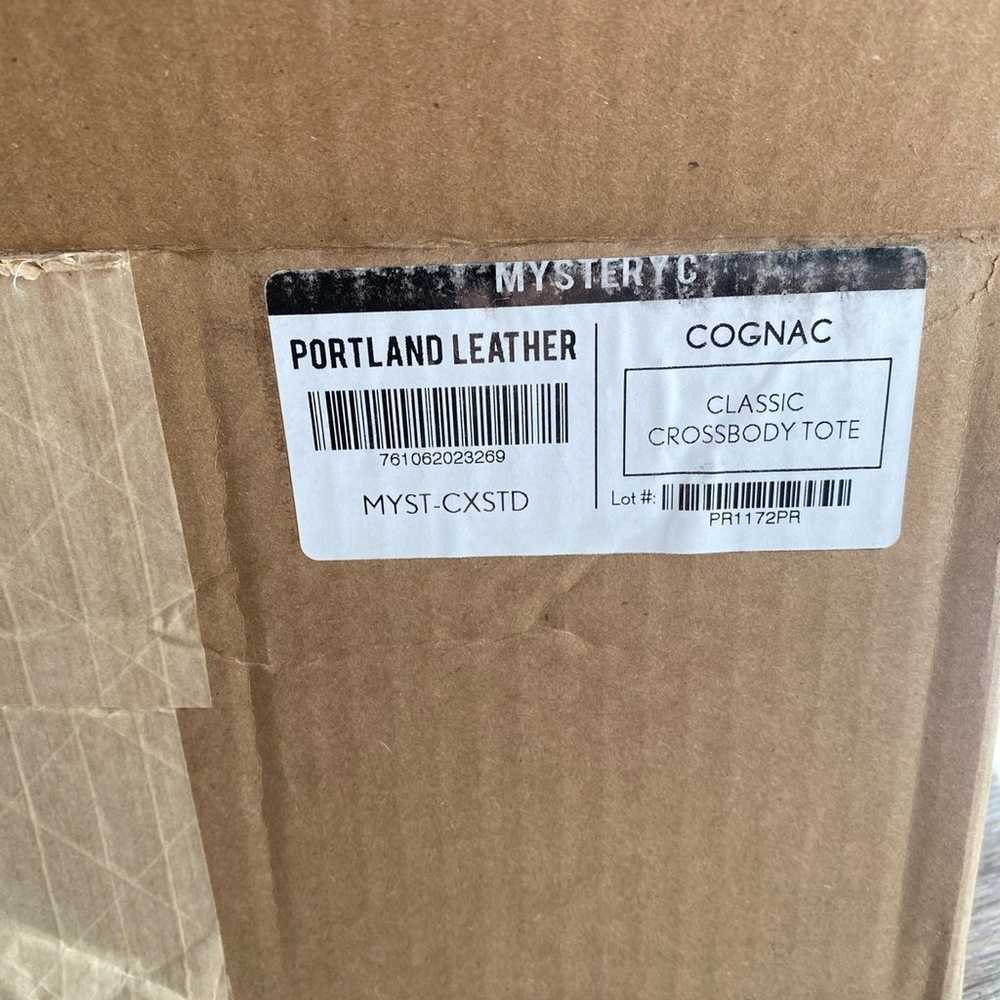 Portland Leather Goods Classic Crossbody Tote Cog… - image 7