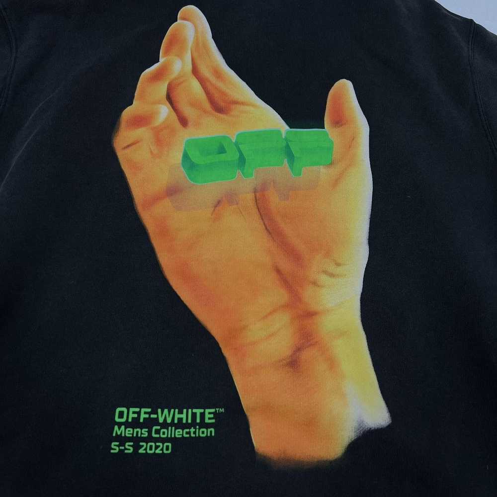Off-White OFF-WHITE C/O VIRGIL ABLOH HAND LOGO HO… - image 4