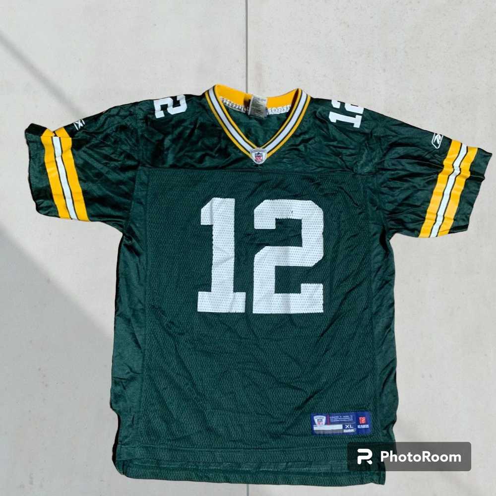 NFL Aaron Rodgers NFL Packers Jersey Reebok XL - image 2