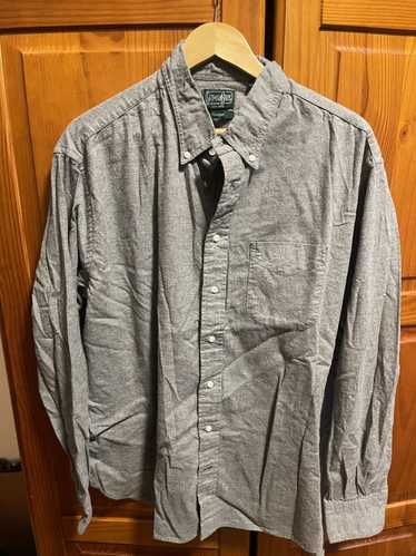 Gitman Bros. Vintage Solid Grey Flannel-XXL