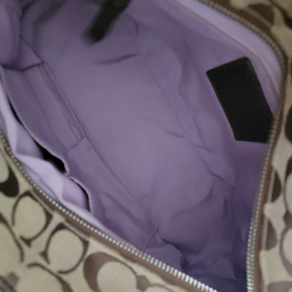 Coach classic shoulder bag purse - image 10