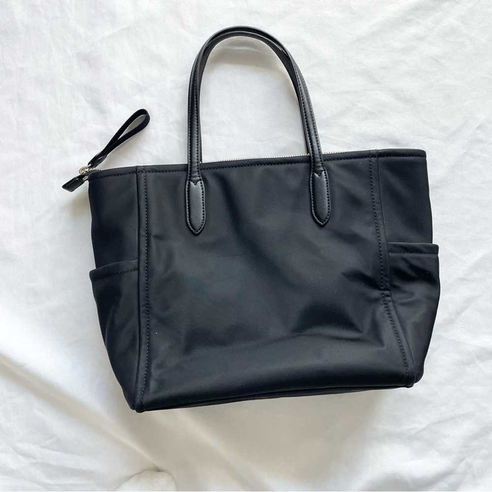 Kate Spade Black Nylon Tote Bag Handbag - image 2