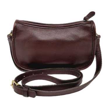 Vintage Coach Wendie Brown Leather Shoulder Bag 90