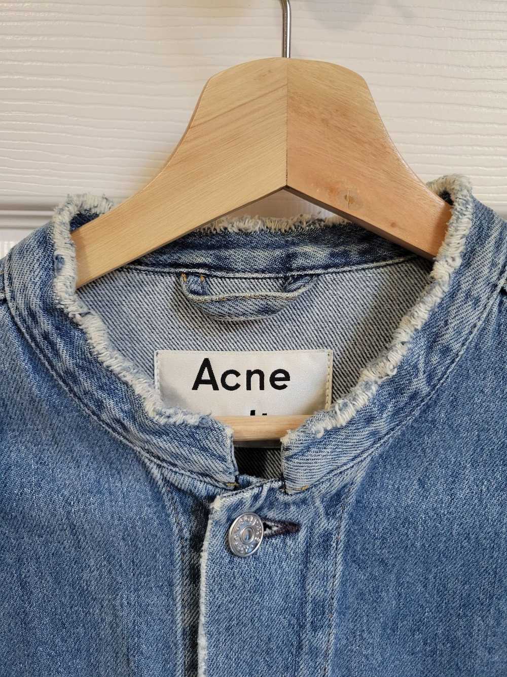 Acne Studios SS16 'Who Ind Fray' Denim Jacket siz… - image 5