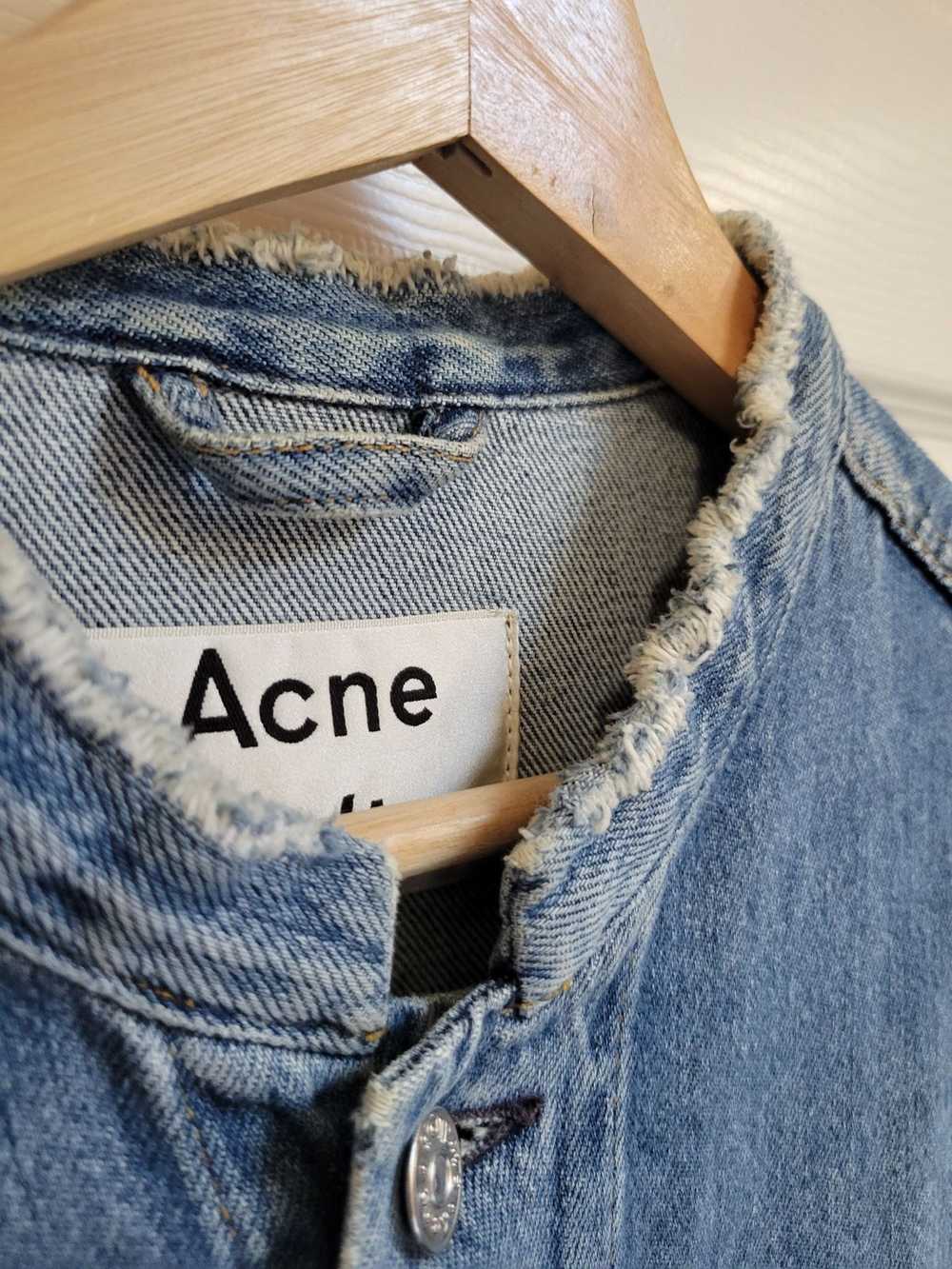 Acne Studios SS16 'Who Ind Fray' Denim Jacket siz… - image 6