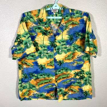 Vintage Pacific Legend Shirt Mens 2XL Blue Hawaii… - image 1