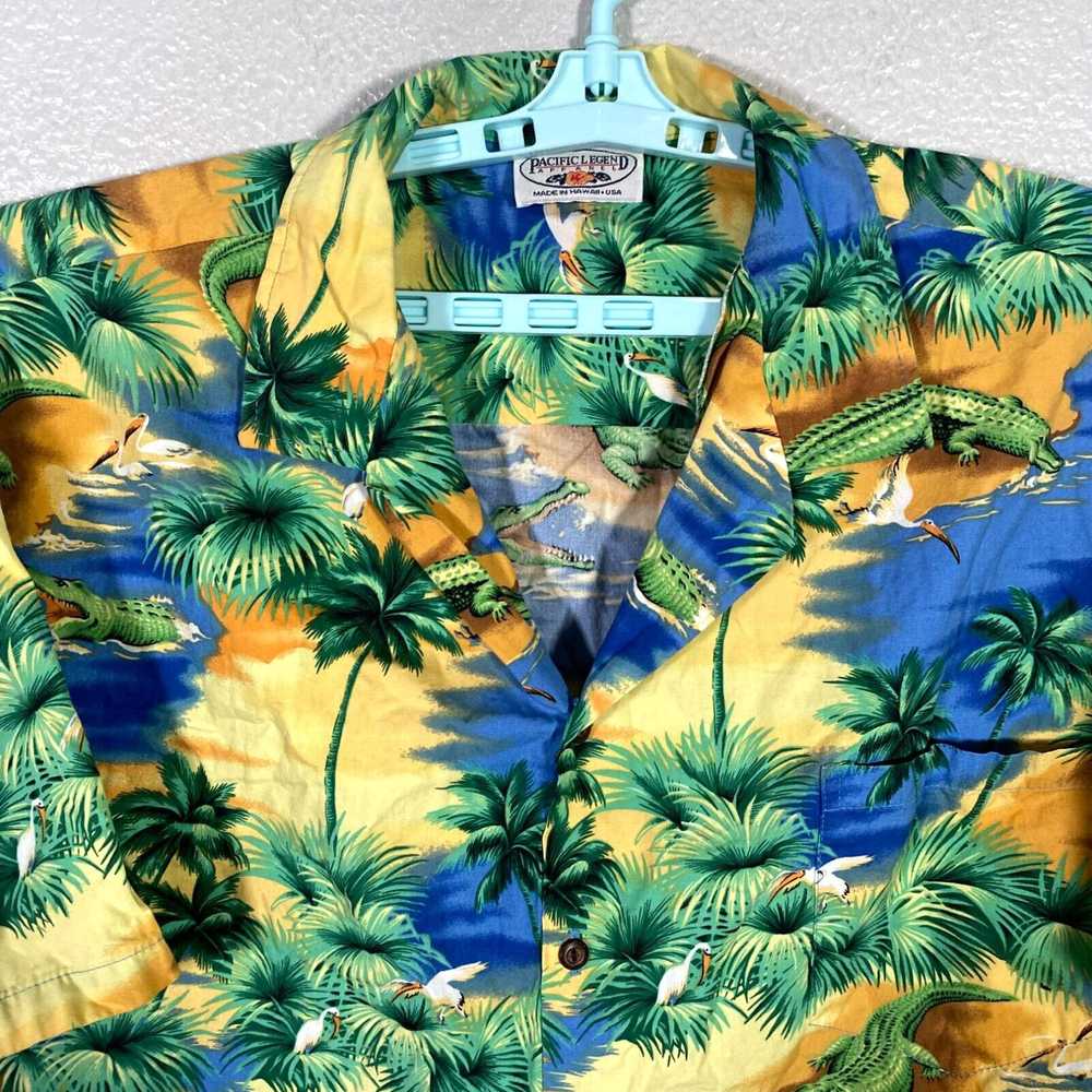 Vintage Pacific Legend Shirt Mens 2XL Blue Hawaii… - image 2