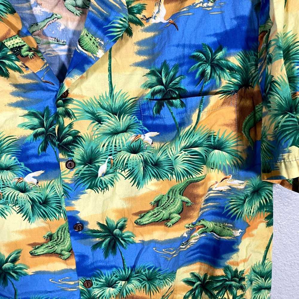 Vintage Pacific Legend Shirt Mens 2XL Blue Hawaii… - image 3