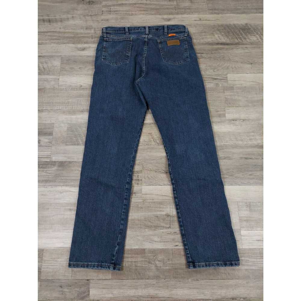 Wrangler Wrangler FR Jeans Mens 36X34* Blue Work … - image 2