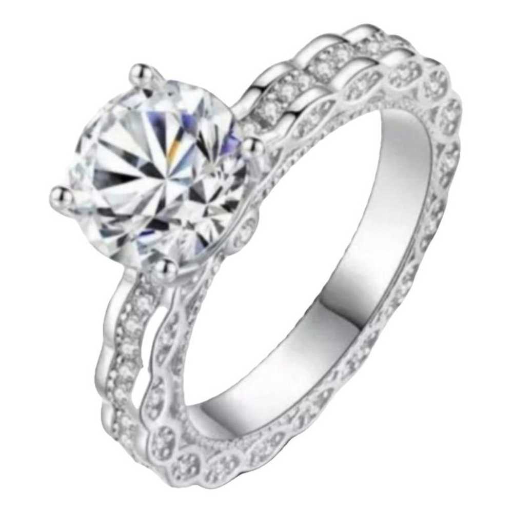 Diamonds & You Silver ring - image 1