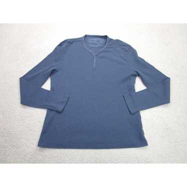 John Varvatos John Varvatos Shirt Mens L Blue Hen… - image 1