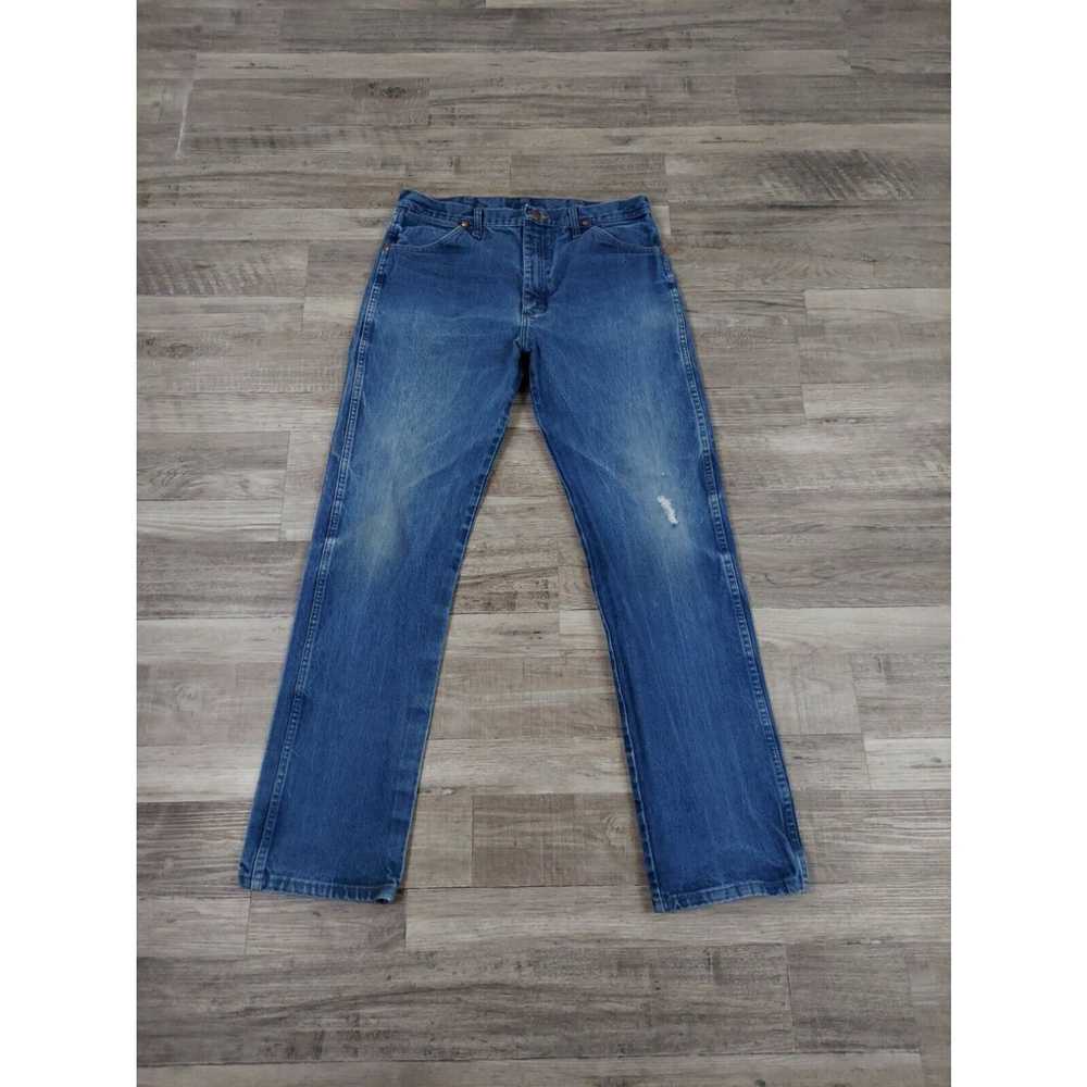 Wrangler Wrangler Jeans Mens 36X34* Blue 13MWZ De… - image 1
