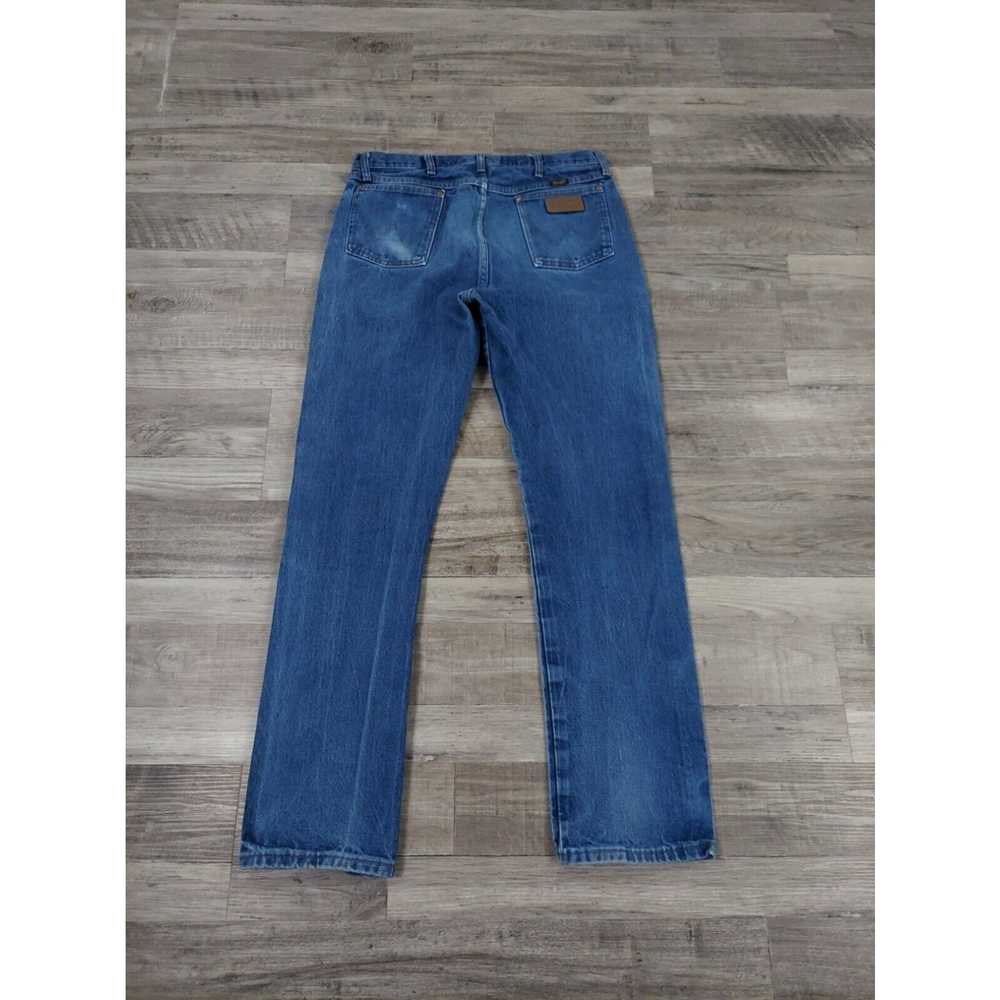 Wrangler Wrangler Jeans Mens 36X34* Blue 13MWZ De… - image 2