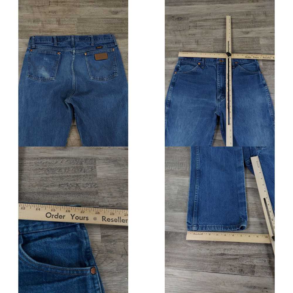 Wrangler Wrangler Jeans Mens 36X34* Blue 13MWZ De… - image 4