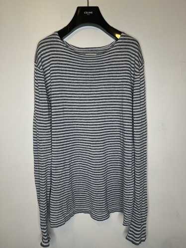 Save Khaki Striped Knit Sweater - image 1