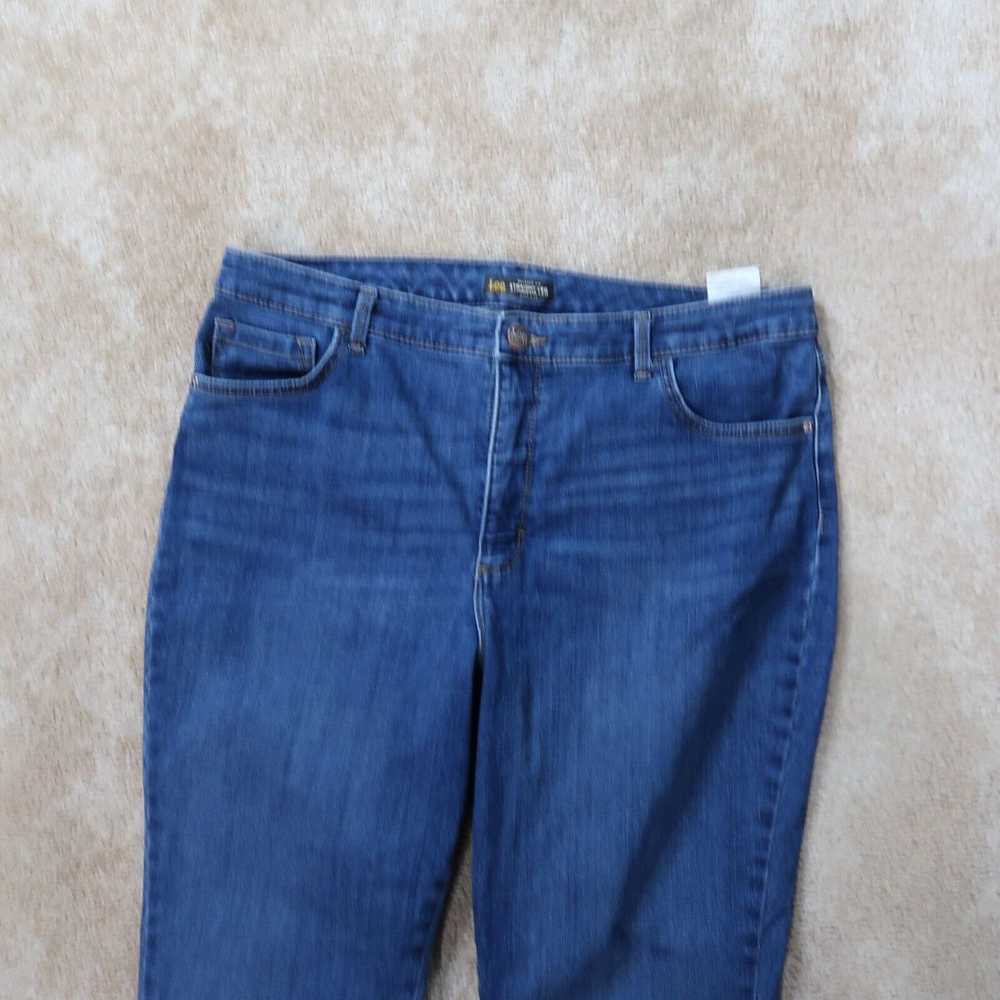 Lee Lee Riders High Relaxed Straight Leg Jeans Wo… - image 2