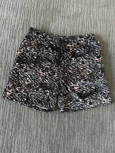 Han Kjobenhavn Black & Brown Velvet Leo Shorts