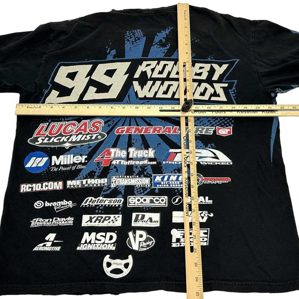 Other Robby Woods T Shirt Large Off Road Racing 4… - image 6