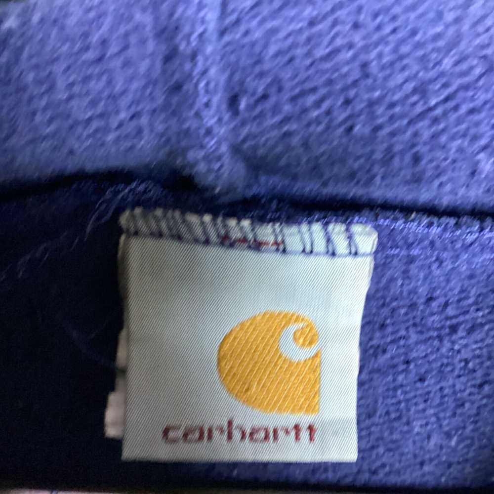 Carhartt Vintage Carhartt Sweatshirt Hoodie Extra… - image 3