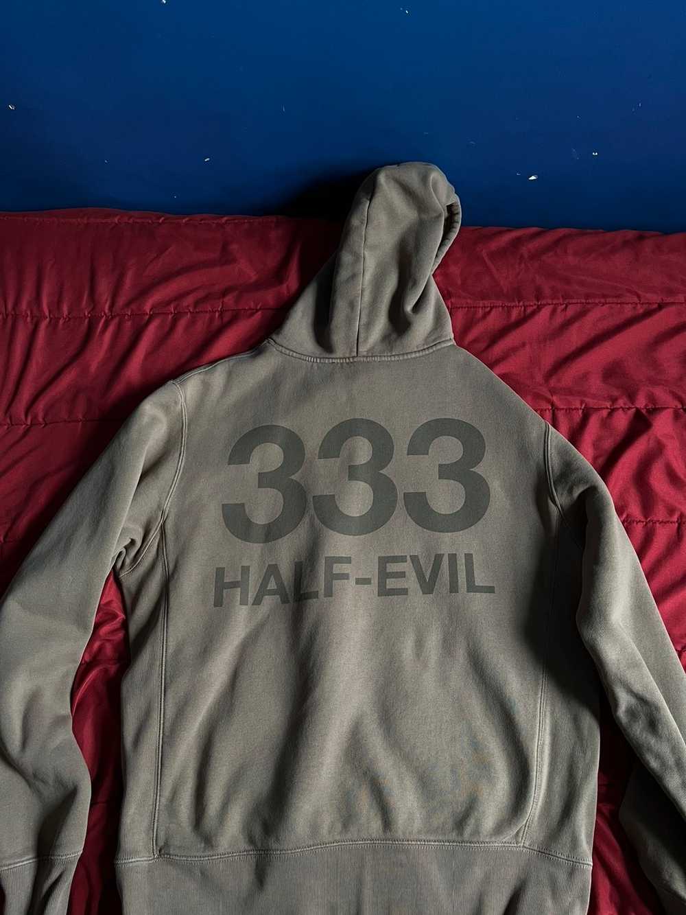 Half Evil HALF EVIL MOCHA BROWN 333 HOODIE (SIZE … - image 4