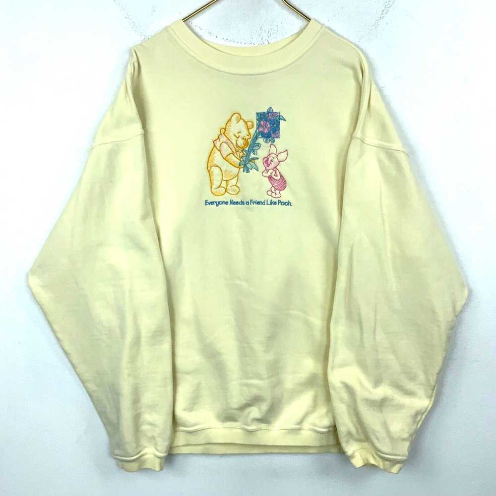 Disney Vintage Winnie The Pooh Sweatshirt Crewnec… - image 1