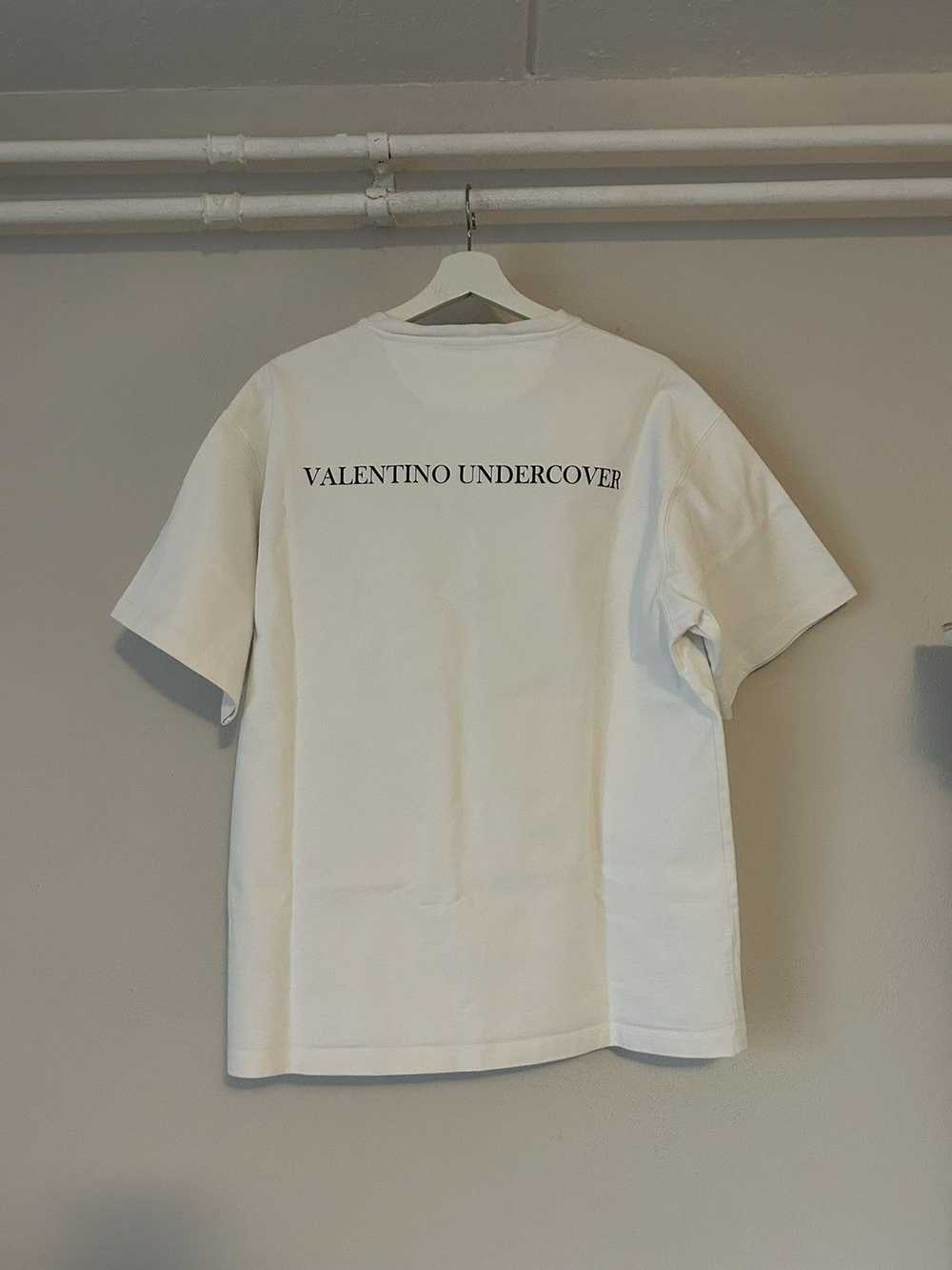 Undercover × Valentino White Printed T-Shirt - image 2