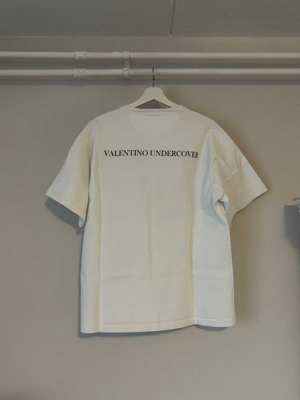 Undercover × Valentino White Printed T-Shirt - image 3