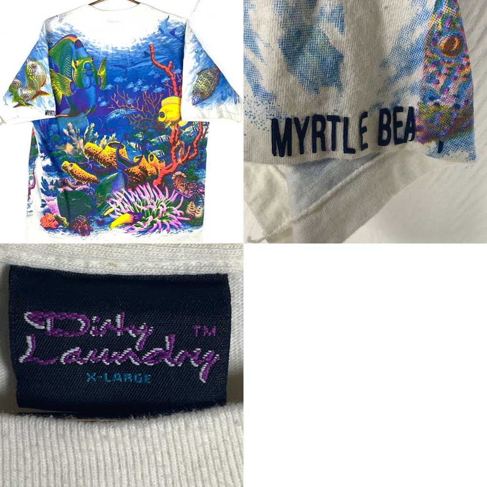 Vintage Vintage Myrtle Beach Dirty Laundry T-Shir… - image 4