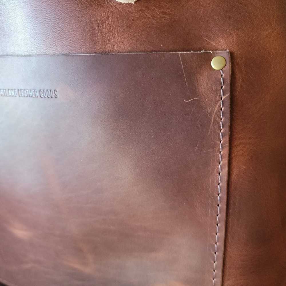 Portland Leather Goods Unicorn Medium Crossbody T… - image 11